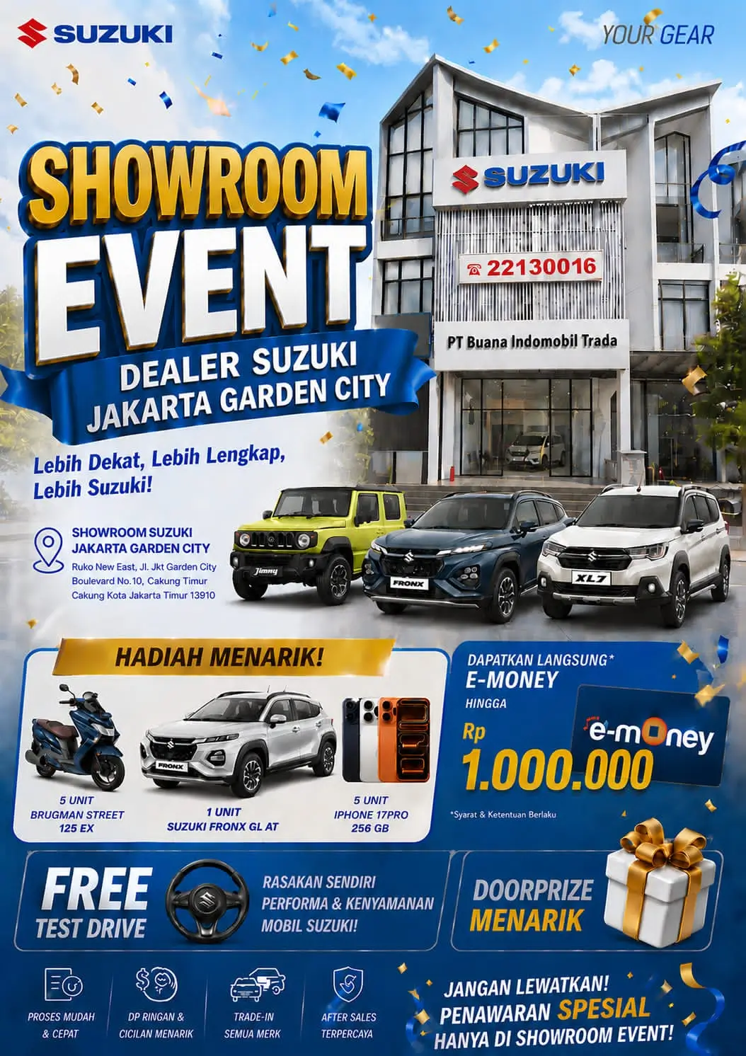 Website Penjualan Resmi Mobil Suzuki - Layanan Profesional & Transaksi Aman